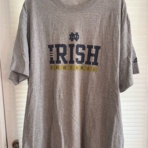 Adidas Gray Irish Football Tee